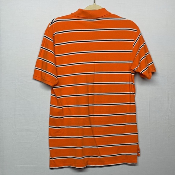 Polo Ralph Lauren Orange Striped Polo Shirt - Picture 8 of 8
